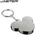 Металлический корпус с Микки-Маусом флеш-диск USB 2,0 4 ГБ 8 ГБ 16 ГБ 32 ГБ 64 ГБ 128 г изготовленным на заказ логосом флеш-накопителей и студенческие подарки Memory Stick 100% реальные Ёмкость