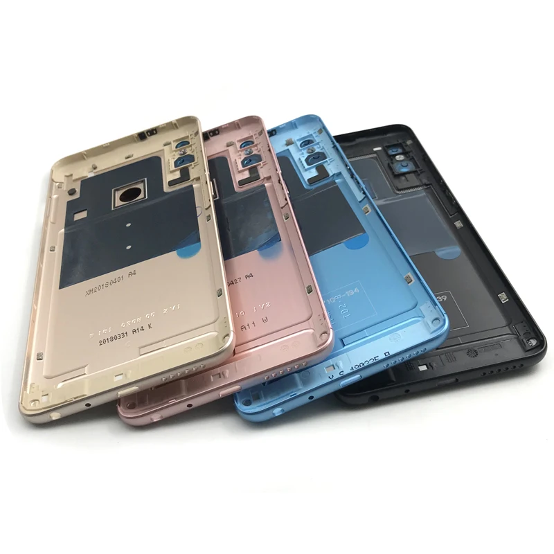 Чехол для задней двери Xiaomi Redmi Note 5+ Кнопки громкости+ запасные части для вспышки камеры