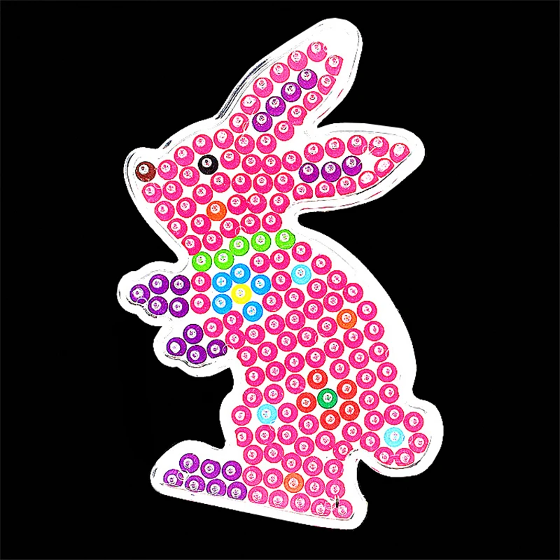 10 шт./лот 5 мм Hama Бусины шаблон игрушка pegboard с Цвет Бумага пластик трафарет perler DIY