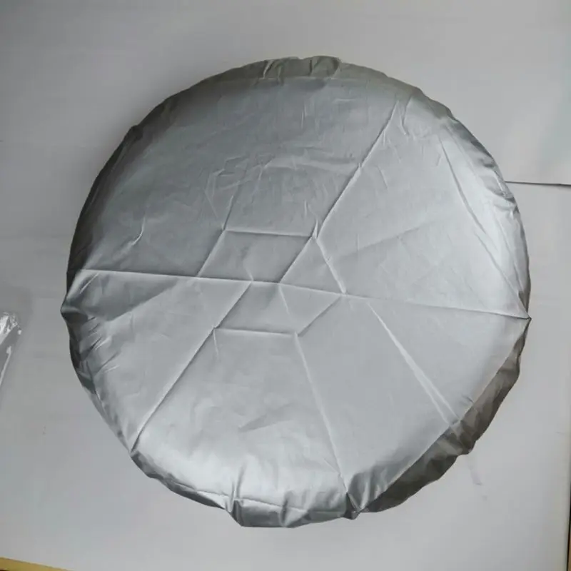 Чехол для автомобильных шин серебристый тканевый чехол хранения сумки