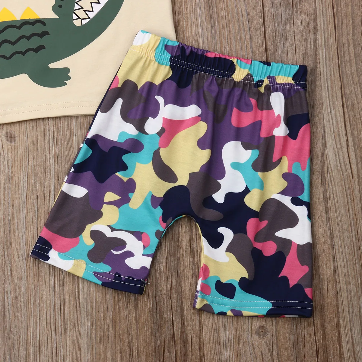 Уличная одежда для маленьких мальчиков из 2 предметов топы без рукавов с принтом +