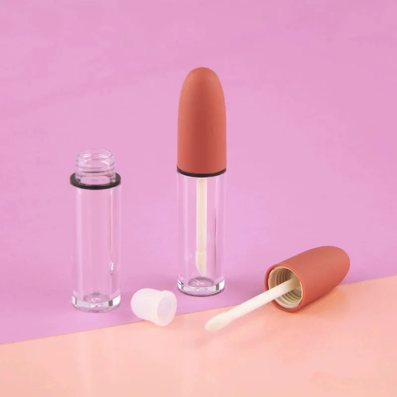 4 мл блеск для губ Упаковка пустой прозрачный многоразовый косметический