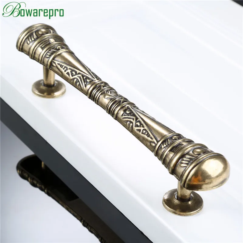 128MM Bowarepro 128 мм ручки для антикварной мебели винтажные ручки шкафа двери шкафа ящика шкафа Кухонная ручка 1 шт - Цвет: 128MM
