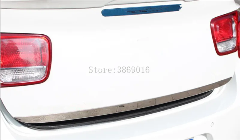 Накладки для заднего багажника из нержавеющей стали накладки крышки молдингов