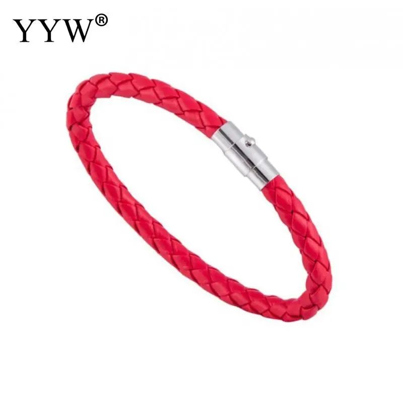 Шнурок из искусственной кожи браслеты тканые унисекс Многоцветные украшения Bijoux