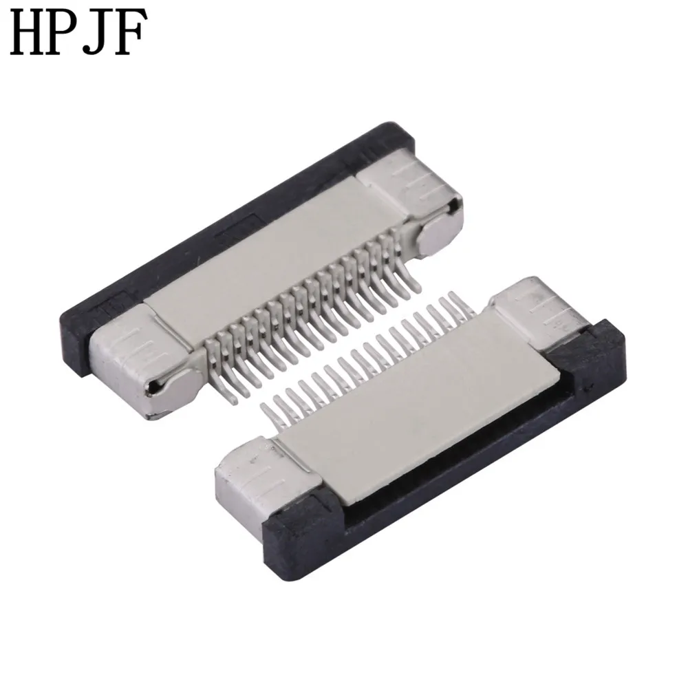 Плоский держатель кабеля с плоской лентой 0 5 мм шаг FPC соединитель типа ящика вниз