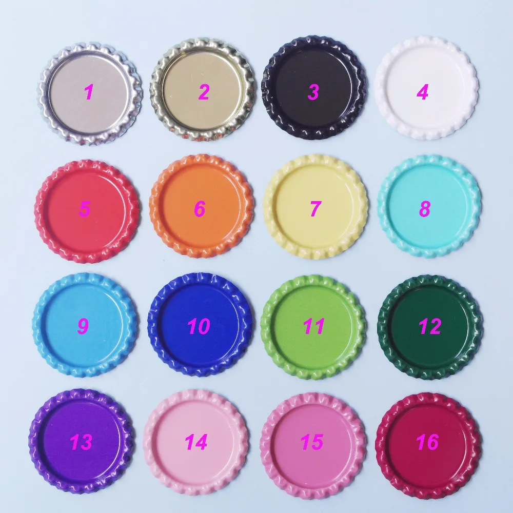 Разнообразные крышки для бутылок 16 цветов 120 шт.|bottle diy|lidlid cap |