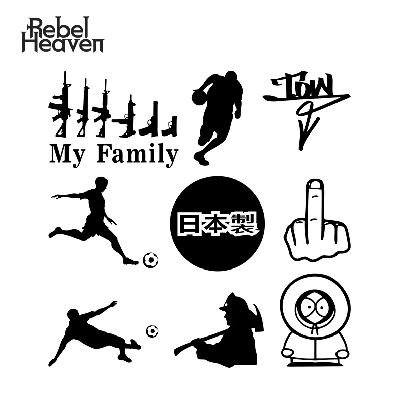 Наклейка на автомобиль Rebel Heaven Jdm декоративная наклейка окно буксир граффити