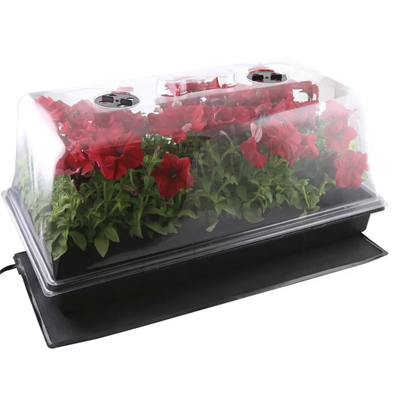 Коврик для рассады водонепроницаемый из ПВХ 52x24 см 110 В/220 В 18 Вт|seedling heat mat|heat mat