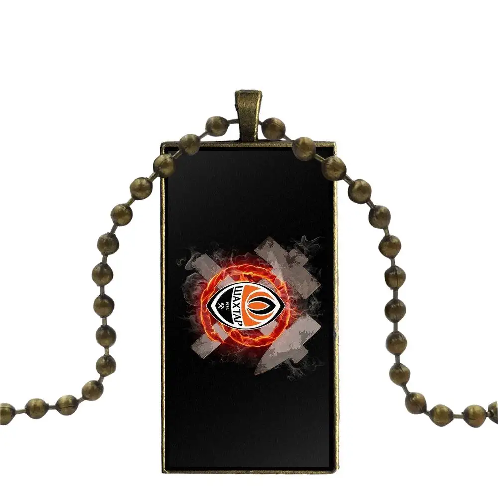 Fc Шахтер Донецкая бижутерия с бронзовым покрытием стекло колье кабошоном