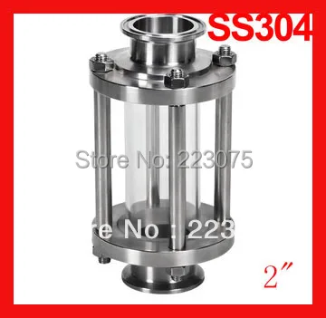 Новые прямые продажи 2 0 &quotСанитарно-встроенное смотровое стекло прямое Tri-clamp End