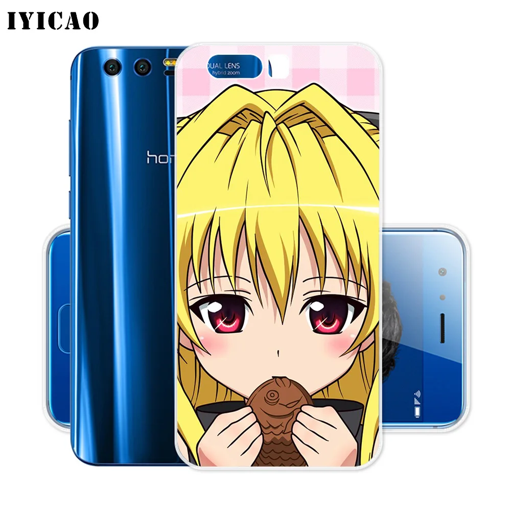 Мягкий силиконовый чехол IYICAO To Love Ru для Huawei Y9 Y7 Y6 Prime 2018 Honor 8C 8X 8 9 10 Lite 7X 7C 6A 7A Pro |