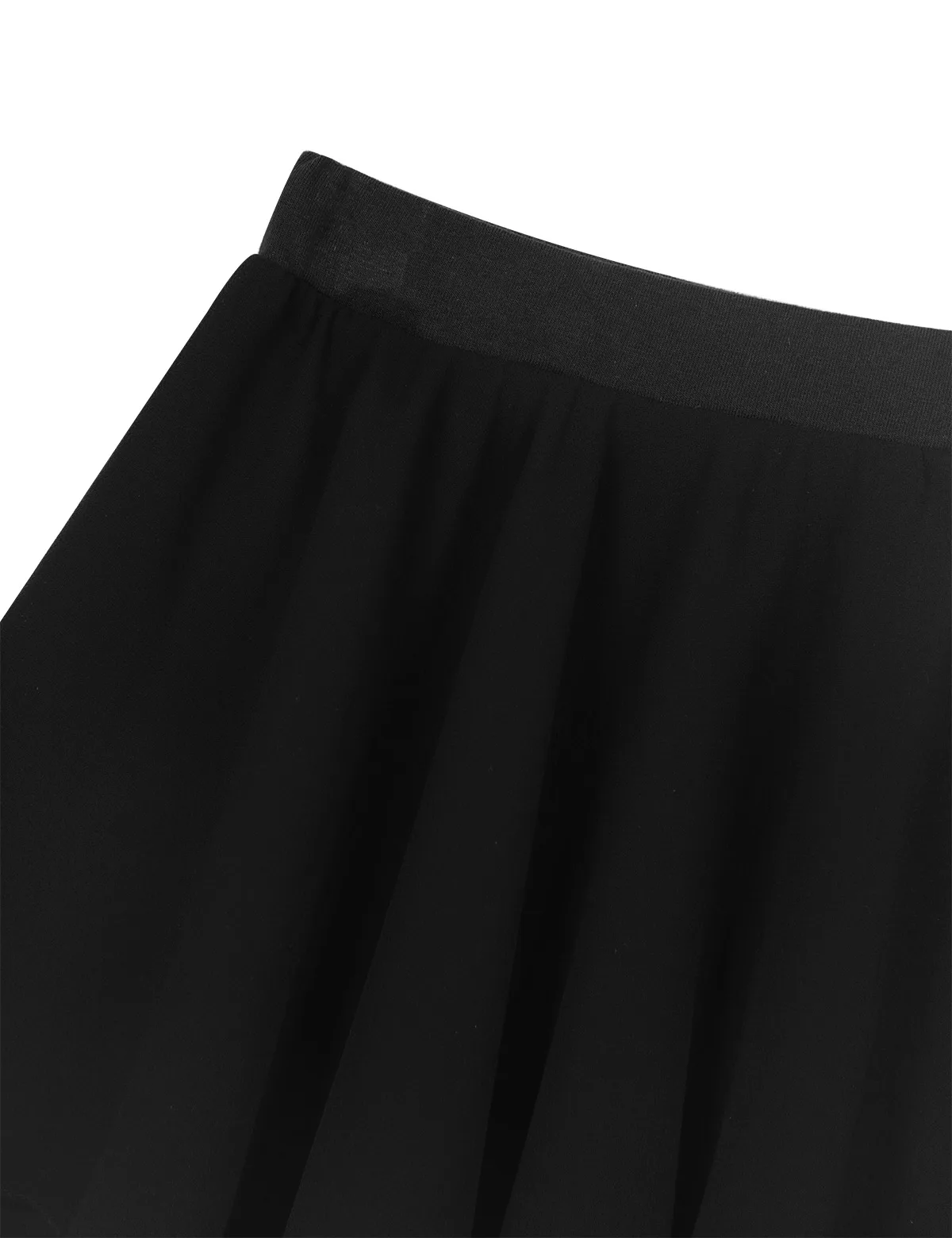 Детская Балетная шифоновая юбка для танцев девочек основной гардероб мини-юбка с