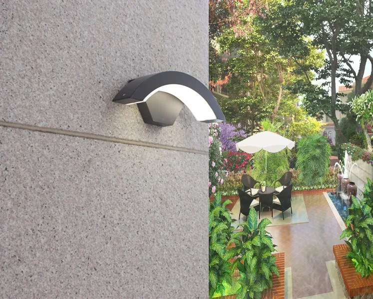 Уличная настенная лампа светодиодный светильник в современном стиле роскошное