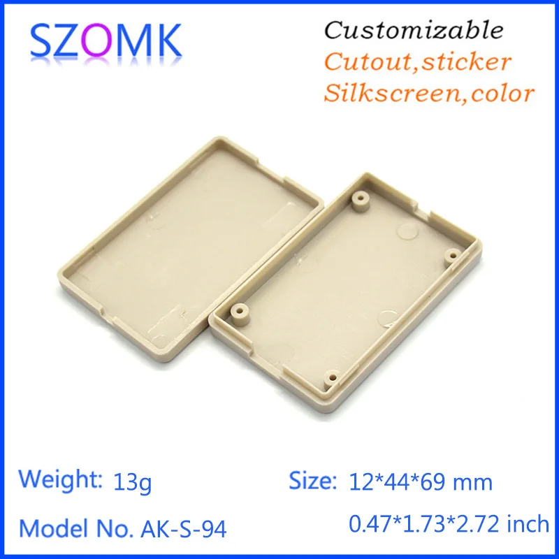 Один кусок szomk пластиковый маленький DIY корпус контроллера abs Материал pcb