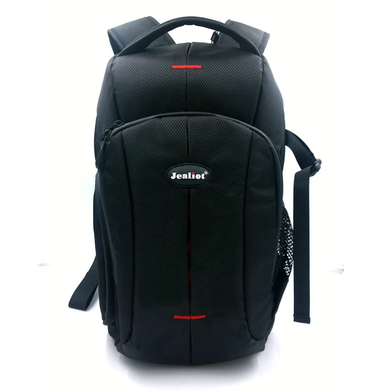 black Jealiot профессиональный рюкзак сумка для камеры SLR DSLR цифровая дорожная сумка водонепроницаемый противоударный чехол для объектива Видео Фото для Canon Nikon - Цвет: black