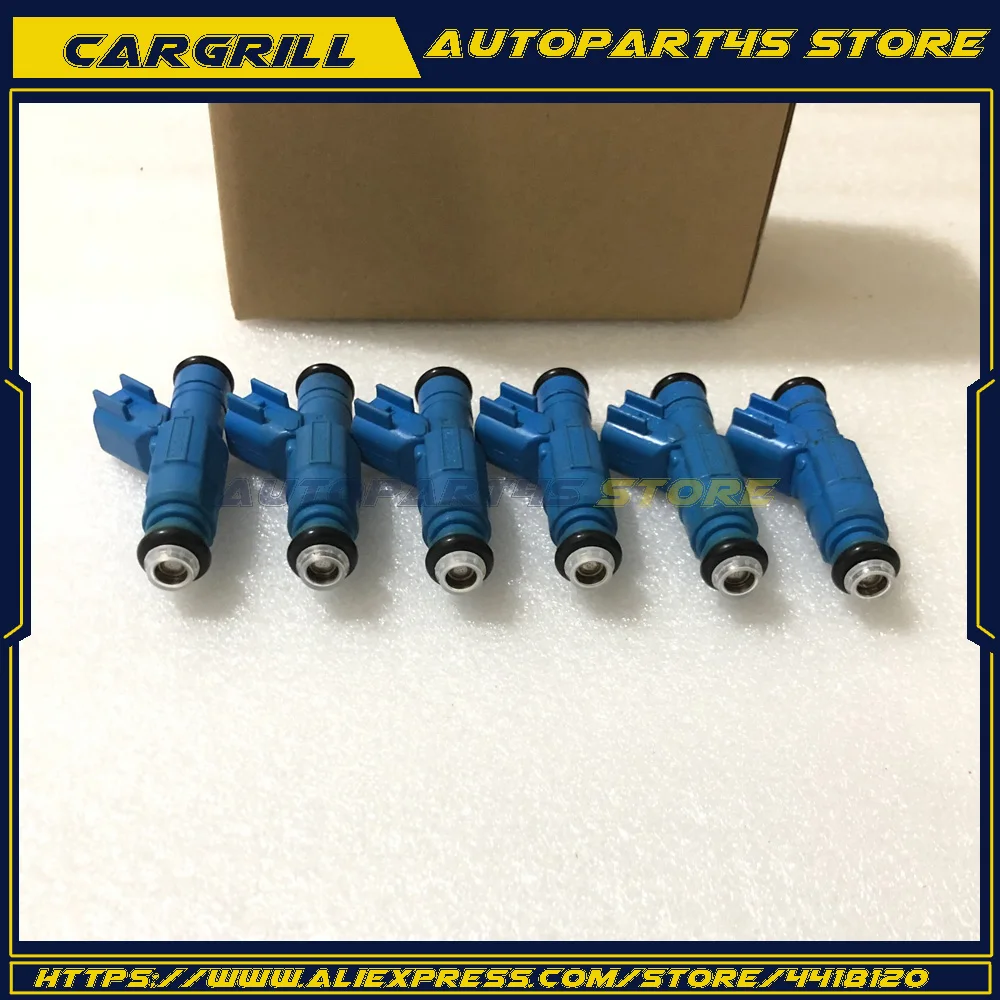 6 Pcs Fuel Injectors 0280155972 For Jeep Liberty Dodge Ram3.7L 1500 2003-2004 | Автомобили и мотоциклы
