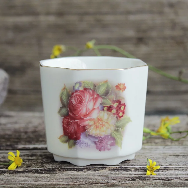 GUCI Ceramic coffee cup with a tea ear trumpet Office China Kung Fu Tea Cup single heat | Дом и сад
