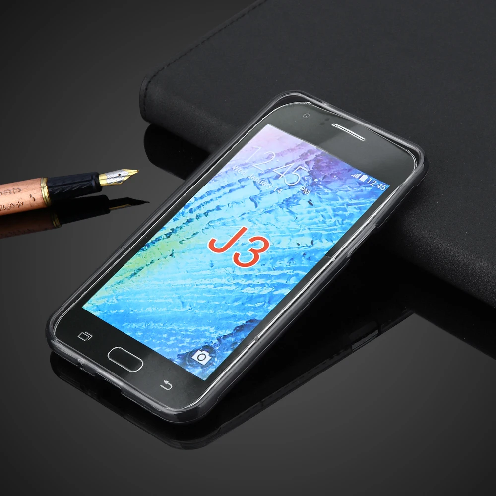 Мягкий гелевый Чехол из ТПУ для Samsung Galaxy J3 J300/J1 2016 J120/J5 J510/J7 2016/J3 Pro силиконовые