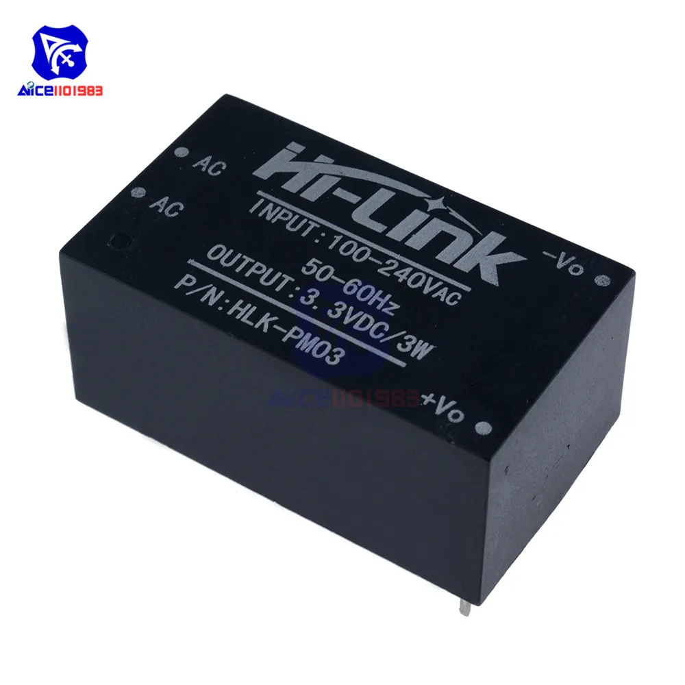HLK PM03 AC DC 220В до 3 В понижающий изолированный блок питания преобразователь питания|