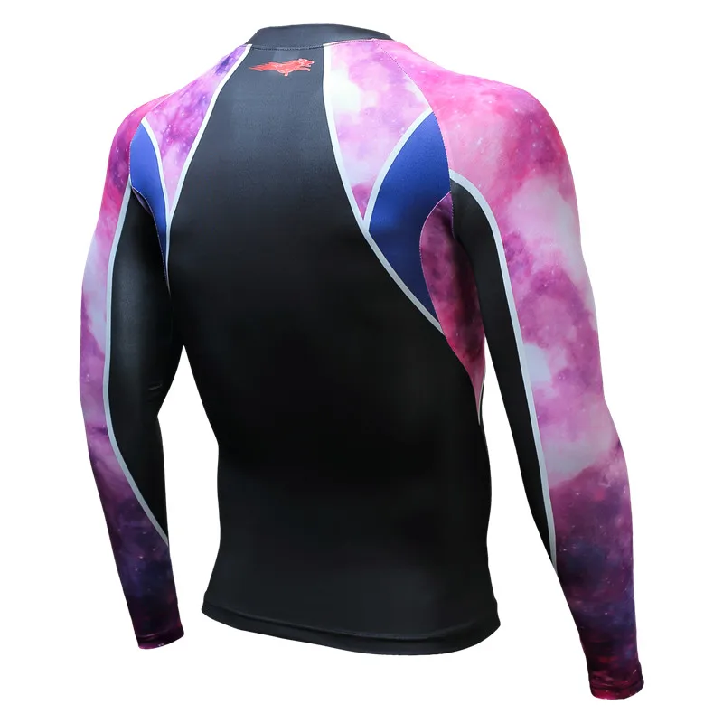 Super bike top jerseys New hot 2017 T-shirts Men Wolf Pack 17 Long Sleeve new sport Man Shirt Superman Cosplay Costume | Спорт и