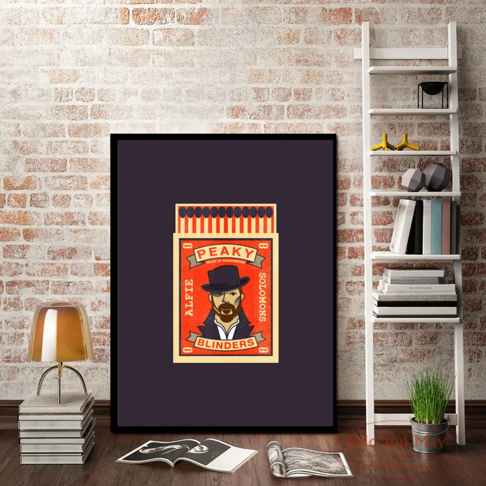 Peaky Blinders фильм минималистичное искусство холст искусство печать живопись Современная Настенная картина домашний Декор Спальня Декоративные плакаты без рамки