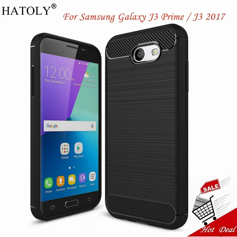 For Cover Samsung Galaxy J3 2017 Case Rubber &amp TPU Prime HATOLY | Мобильные телефоны и аксессуары