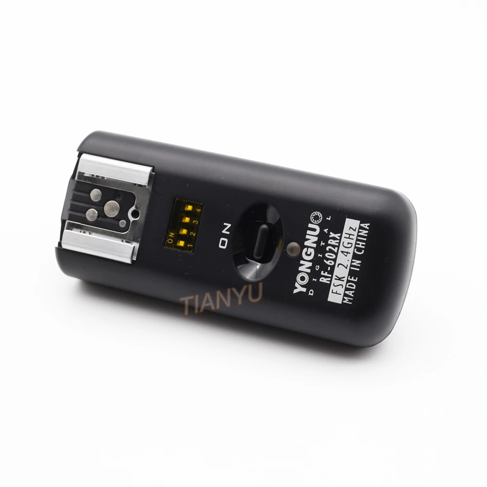 YONGNUO RF 602 2 4 ГГц беспроводной триггер вспышки со студийный шнур с 1 приемником для