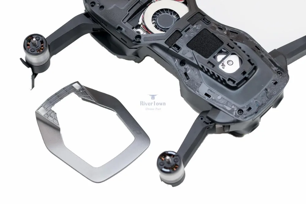 DJI Mavic Air Body Верхняя Нижняя оболочка Верхняя Крышка корпуса с декоративной крышкой Имитация металлические отличительные знаки чехол