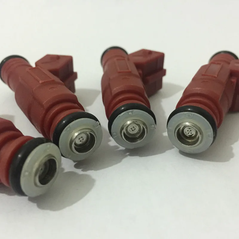 

High performance Red 30 lbs/hr FUEL INJECTORS 94 54 556- 9454556 0280155759 0280 155 759 for VW G40 G60 and VAG turbo engines