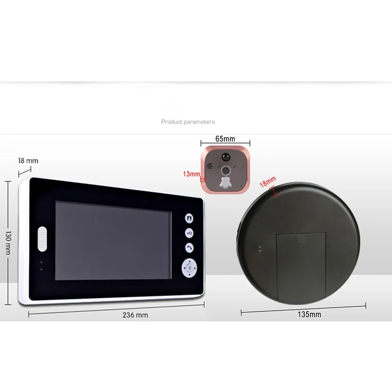 Домашняя камера видеонаблюдения с дистанционным управлением 2 4 ГГц|video home|door viewer