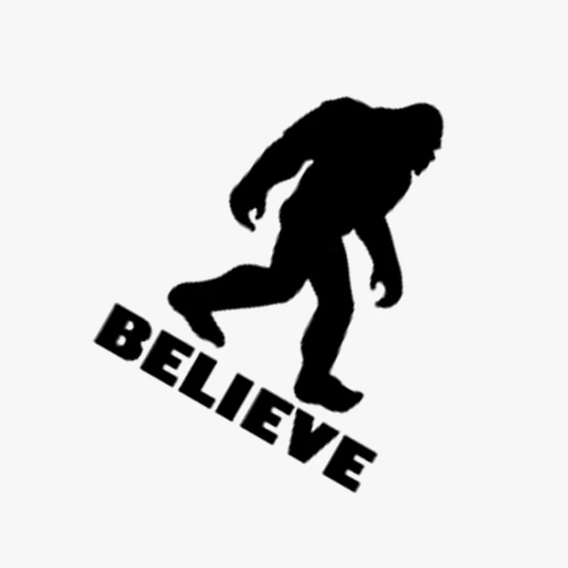 9 2 см * 11 забавные автомобильные наклейки Bigfoot Sasquatch believe наклейка Смешные стильные