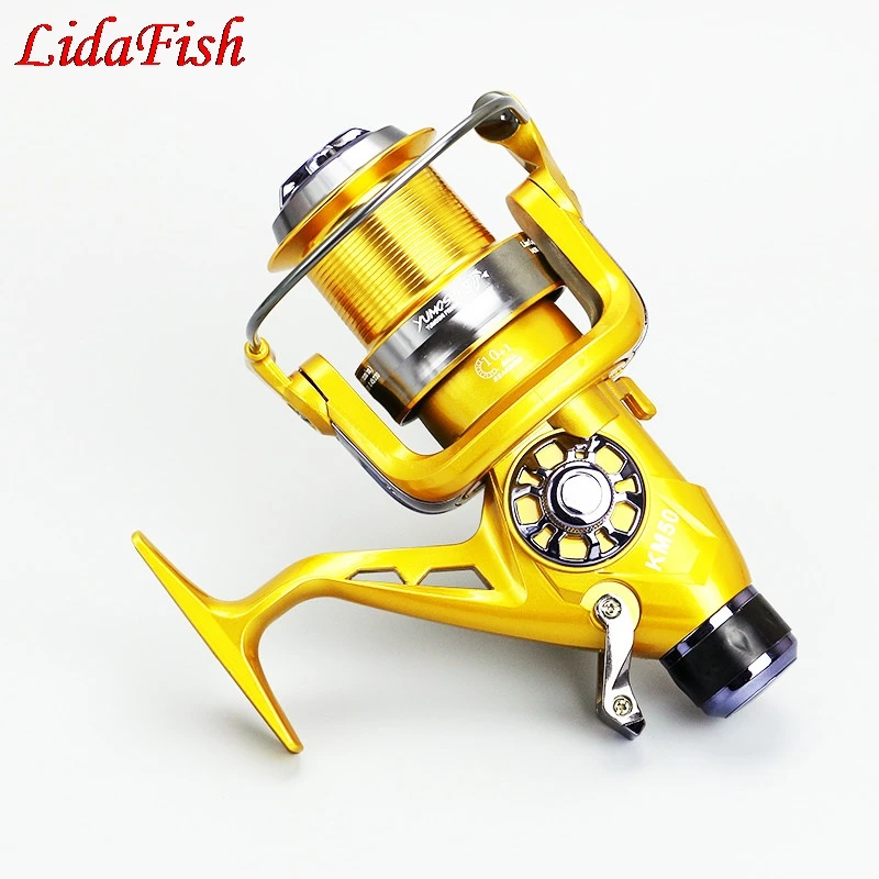 LIDAFISH KM50 60 двухразрядная металлическая головка Передняя и задняя Тормозная