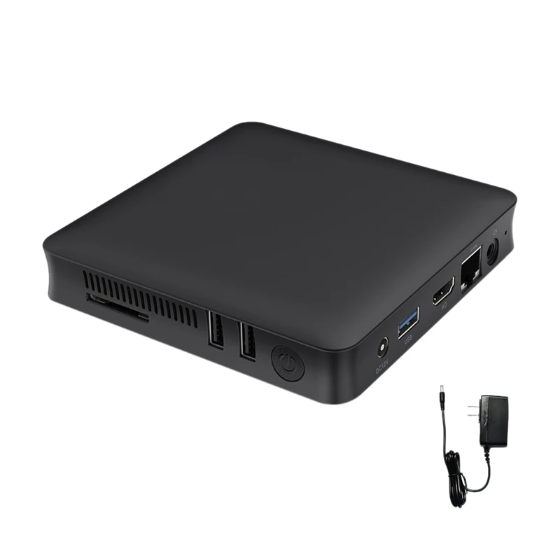 Мини ПК Intel Atom Z8350 1,92 ГГц 2 Гб ОЗУ 32 Гб ПЗУ Windows 10 Bluetooth 4,0 4K 5,8 ггц Wifi 1000 м Lan Win10 Smart Tv Box