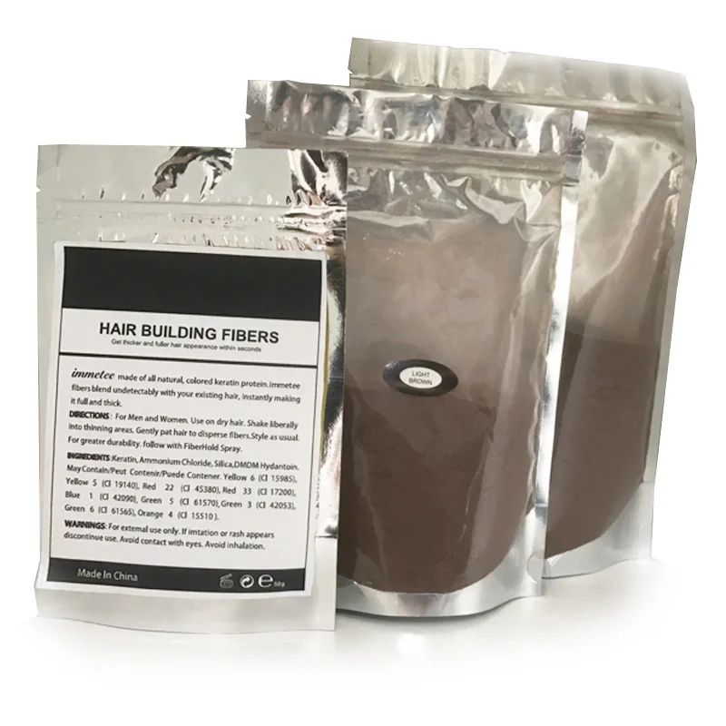 25 г Кератиновое волокно для наращивания волос сумка укладки порошок выпадения