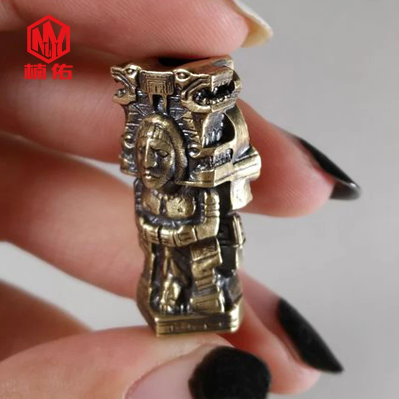 1 шт. нож Maya бусы ручной работы DIY медное ожерелье аксессуары EDC брелок для ключей