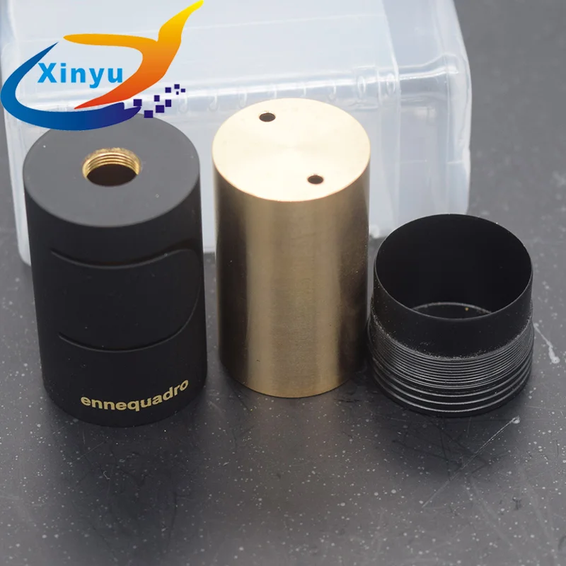 Ennequadro mod 22 мм 18350 Аккумуляторный механический мод против Hellfire V6 Vape Corinne Mod fit kayfun lite