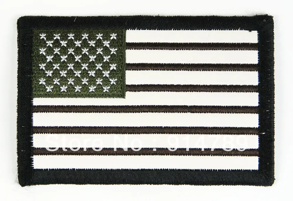 

US FLAG UNIFORM MILSPEC ARMBAND LEATHER PATCH-32646