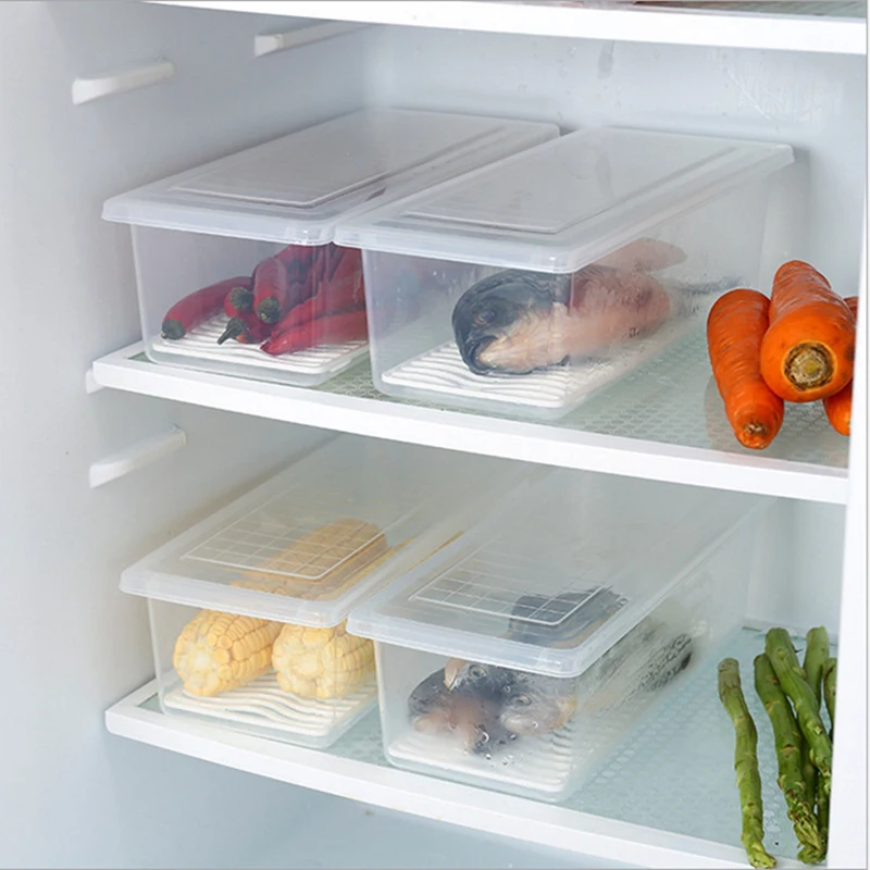 Контейнер для хранения продуктов контейнер свежих с крышкой холодильник