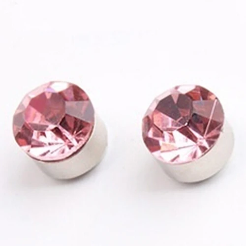 Круглые серьги гвоздики для мужчин и женщин крепкие магнитные железные