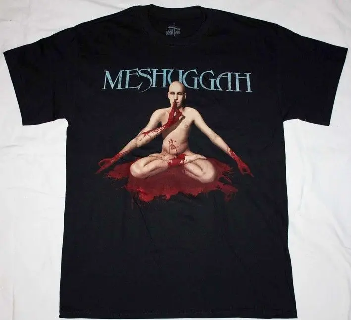 Фото MESHUGGAH OBZEN DJENT EXTREME METAL SIKTH TESSERACT GOJIRA Новая Черная футболка 2019 модная дешевые оптовые MESHUGGAH OBZEN DJENT EXTREME METAL SIKTH TESSERACT GOJIRA Новая Черная футболка 2019 модная дешевые оптовые