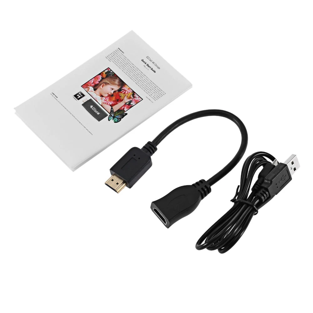 Оригинальный EZCast 4 к ТВ ключ двухдиапазонный 2 ГГц 5 WiFi miracast Airplay DLNA палка первый
