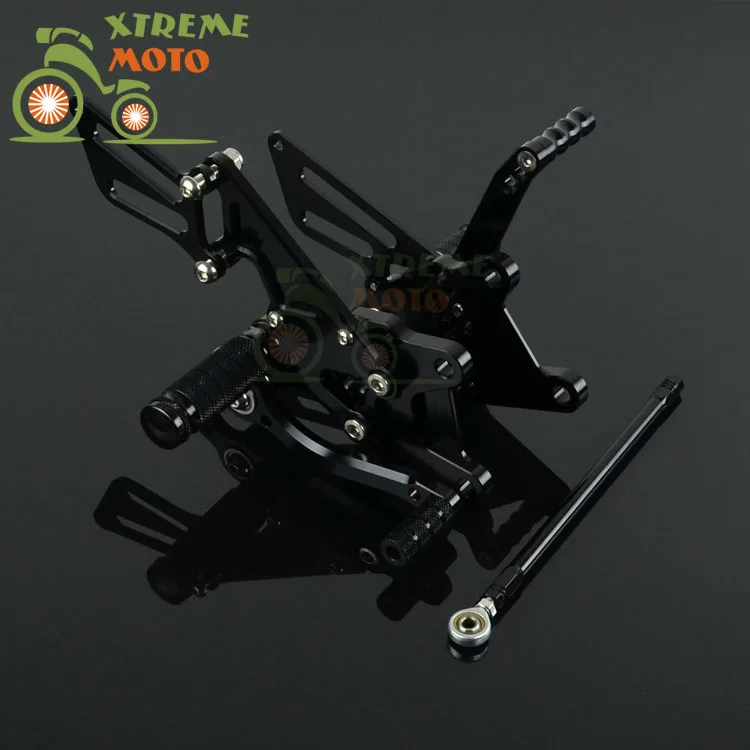 CNC регулируемый мотоцикл заготовка подножки педали для KAWASAKI ZX10R 2006-2010 2006 2007 2008 2009 2010 06 07 08 09 10