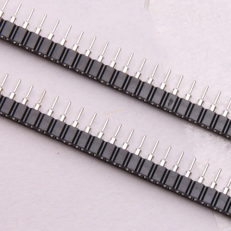 Стеклянные розетки Glyduino 40 контактов 18B20 однорядное круглое отверстие расстояние