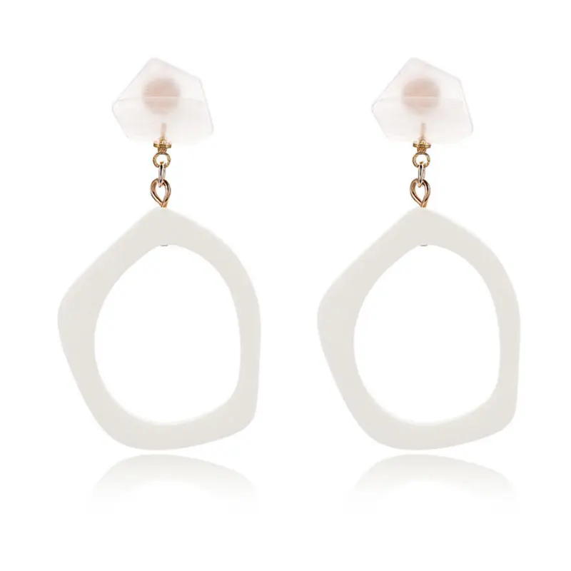 1 пара Модные Акриловые серьги-капельки для женщин геометрические серьги из