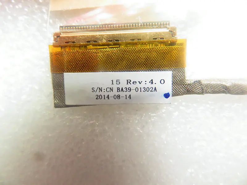 Новый оригинальный Светодиодный ЖК lvds дисплей Видео плоский кабель для SAMSUNG NP370R5E