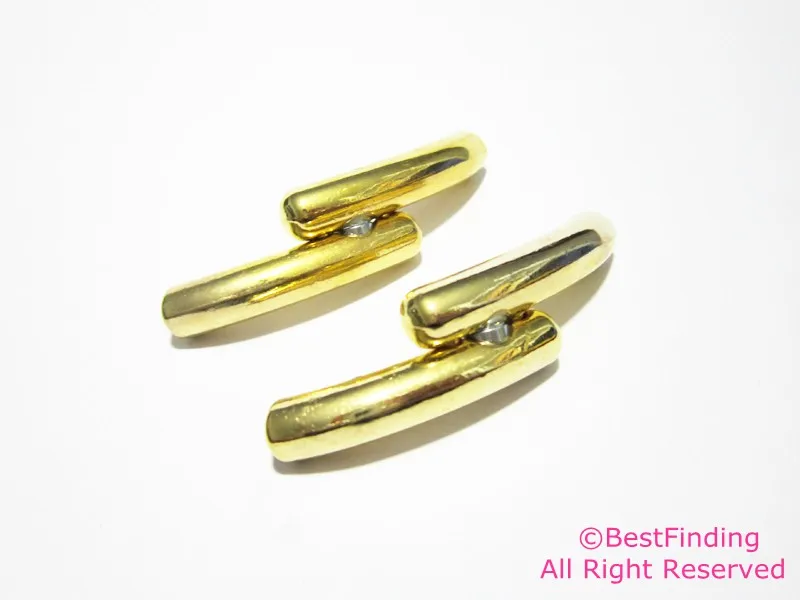 Camber магнитные застежки золотого цвета 4 мм круглая кожаная застежка RC300G|magnetic