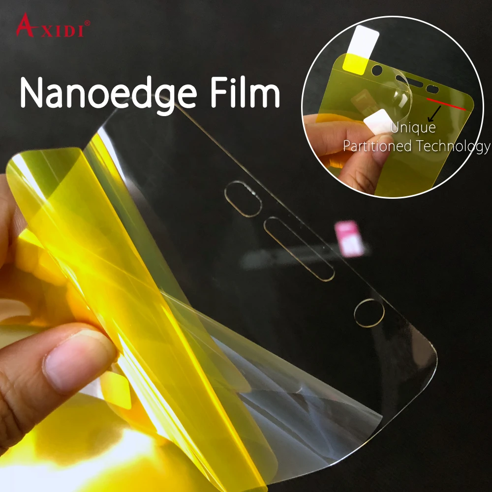 Nanoedge Экран Full Cover для Samsung Galaxy Note 5 ТПУ Стекло не закаленное покрытие кривой часть