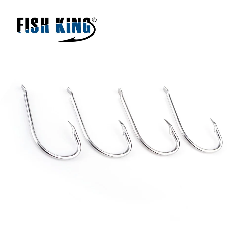 Рыболовный крючок FISH KING приманка Мормышка с бородкой рыболовный AD острые плоские