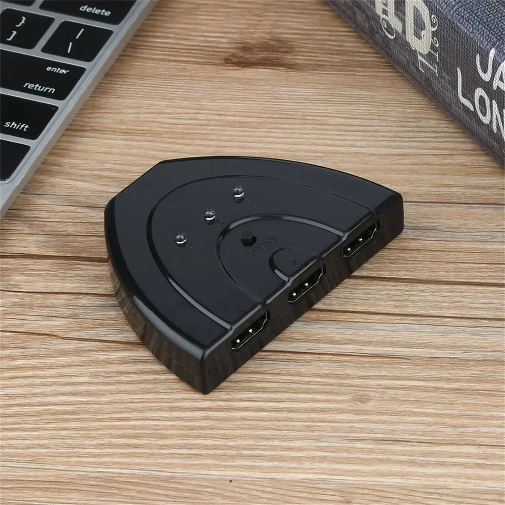 10 шт. 3 в 1 из 1080 P Адаптер Hub V1.3B HDMI коммутатор переключатель кабель для HDTV xbox